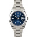 Best Rolex Datejust 126300 Blue Luminous Index Dial WE00279