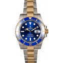 Fake Imitation Rolex Ceramic Submariner 116613 Sunburst Blue Dial WE01281