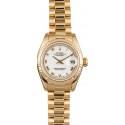 Lady Rolex President 179178 White Roman WE03054