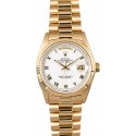 Replica Rolex Day-Date Presidential 18038 White Roman Dial WE04327