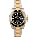 Replica Rolex Submariner 116613 Two-Tone Black WE04629