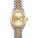 Rolex Champagne Datejust 16013 TT WE02869