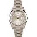 Rolex Datejust II Ref 116300 Silver Index WE01612