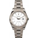 Rolex Datejust II Ref 116334 White Luminescent Dial WE03506