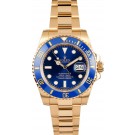 18K Rolex Submariner Blue 116618 WE02580