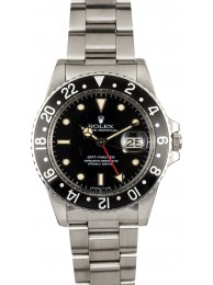 Best Replica Vintage Rolex GMT-Master II Black Bezel 16750 WE00010