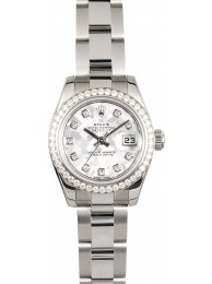 Copy Ladies Datejust 179384 Diamond Bezel WE01549