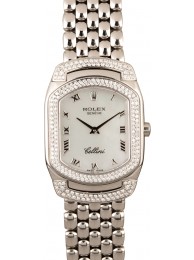 Copy Rolex Cellini Cellissima 6693 with Diamond Bezel WE02512