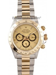 Fake AAA Rolex Daytona Cosmograph Two Tone 16523 WE01419