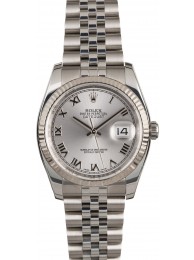 Imitation High Quality Rolex Datejust 116234 Rhodium Roman WE00626