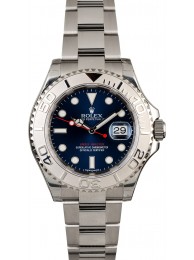 New Factory Stickered Rolex Yacht-Master 116622 Blue Dial WE02814