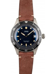 Replica Oris Diver Sixty Five Leather Strap WE02256