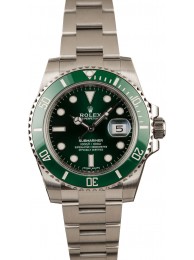 Rolex "Hulk" Submariner 116610VLV Green Ceramic Bezel T WE02428